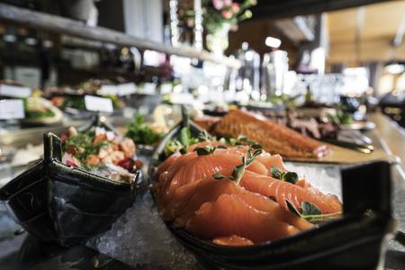 Fischspezialitäten im Restaurant Humina