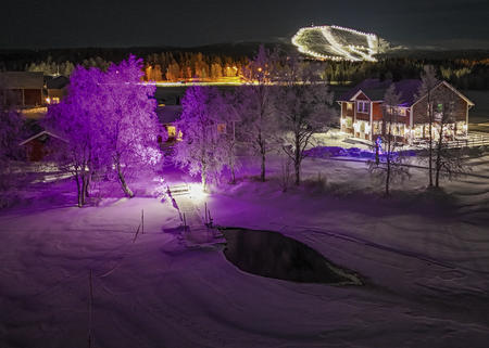 Loimu Resort am Fuße des Skibergs (c) Loimu Resort