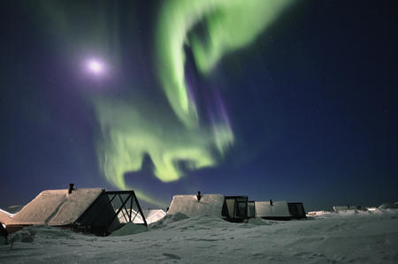 Die Glasiglus vom Star Arctic Hotel