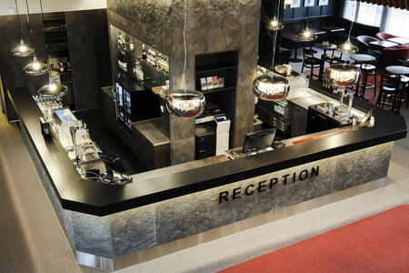  Rezeption im Ylläsrinne von oben 