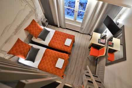 Familienzimmer (vom oberen Schlafbereich aus)