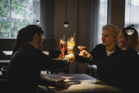 Cocktails im Restaurant