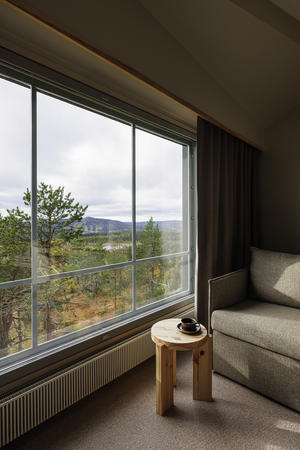 Superior Zimmer mit Blick auf den Fjell