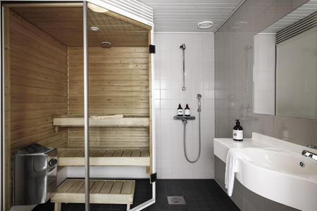 Badezimmer mit Sauna, Superior Doppelzimmer 