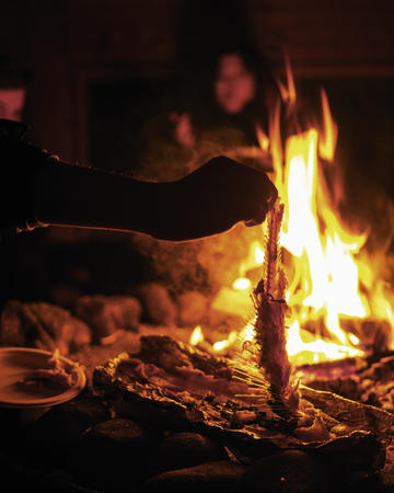 Grillabend in der Kota