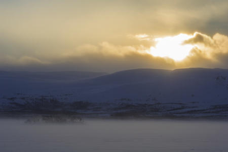 Eindrucksvolle Berge in und um Kilpisjärvi