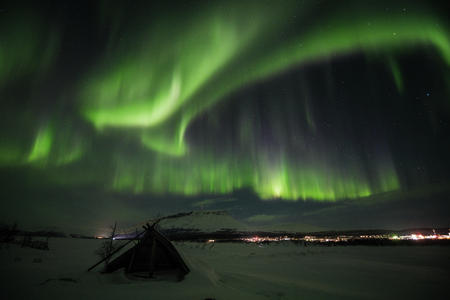 Polarlichter über Kilpisjärvi