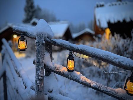 Winter beim Ylläshumina
