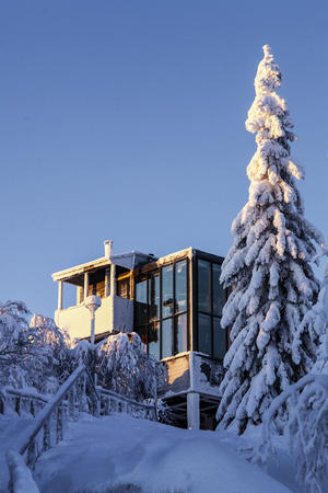 Suite Adlerblick, die vielleicht schönste Suite im nördlichen Finnland