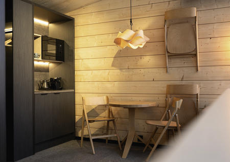 Sitzbereich, Panorama-Hütte