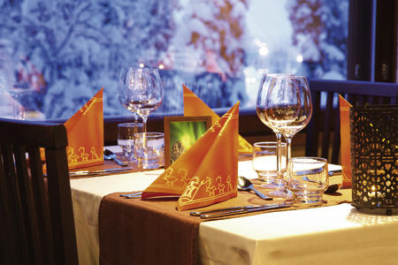 Restaurant des Santas Hotel Aurora in Luosto