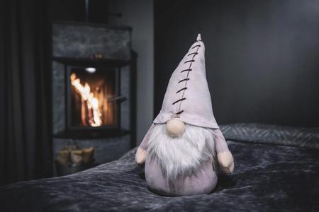 Doppelzimmer mit Kamin