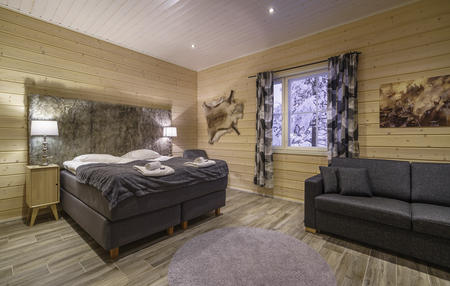 Großzügige Superior Doppelzimmer mit privater Sauna