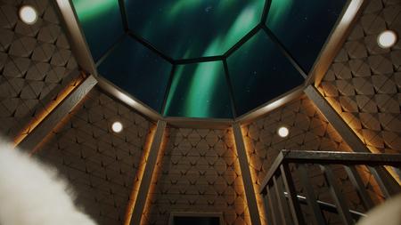  Ausblick aus der Nordlichtsuite im Apukka Resort