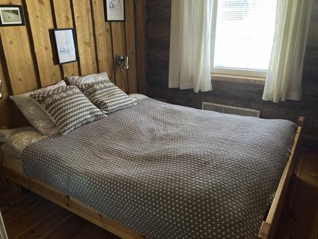 Schlafzimmer im Ferienhaus Ylläs