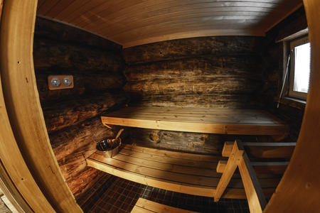 Sauna im Ferienhaus in Ylläs 