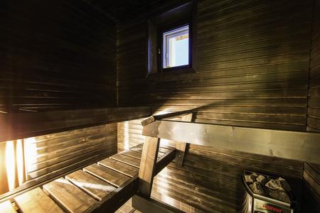 Sauna im Superior Zimmer, Hotel Visit Inari