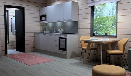 Küchenzeile nd Sitzbereich, Deluxe Villa