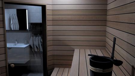 Sauna, Deluxe Villa