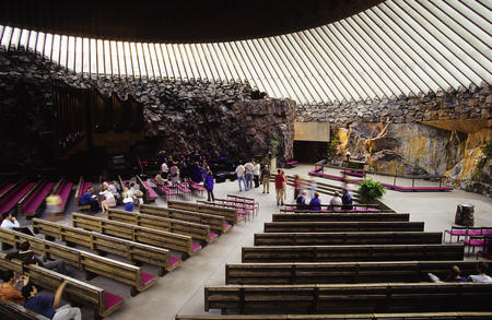  Die Felsenkirche in Helsinki