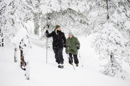 Schneeschuhwanderung (c) Juho Kuva, VisitFinland