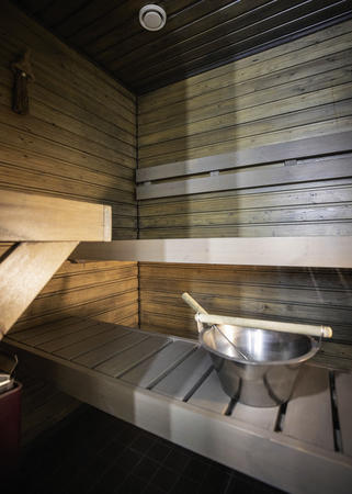 Sauna im Doppelzimmer Deluxe 