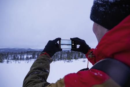  Foto-Shooting Winterlandschaft