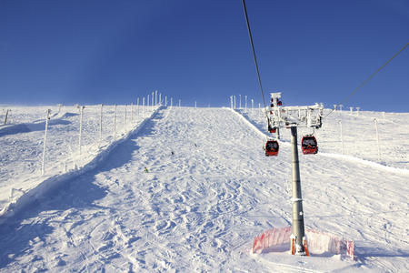 Lift im Skigebiet Ylläs