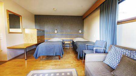 Hotel Herkko Schlafzimmer