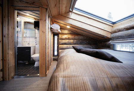 Beide Schlafzimmer der Superior Sky-View Villen verfügen über ein eigenes Bad