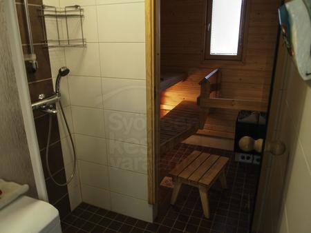 Sauna im Ferienhaus (Beispielfoto)