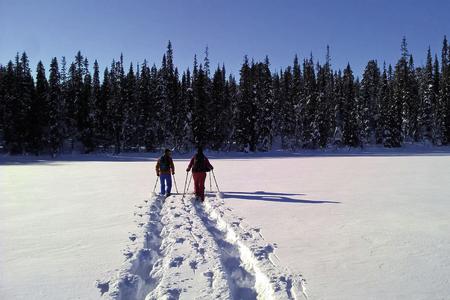  Schneeschuhwandern in Finnland 