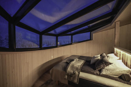 Ausblick vom Bett 