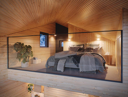 In der Maisonette-Suite 