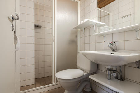 Badezimmer im Doppelzimmer (c) Lapland Hotels