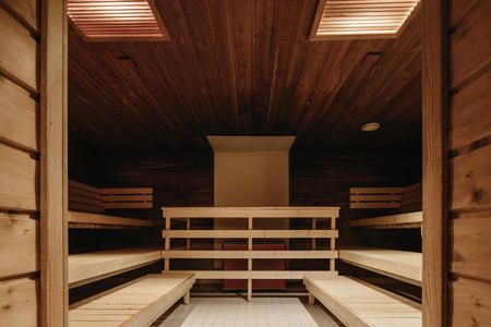 Die Sauna können Sie kostenlos täglich nachmittags bis zum frühen Abend nutzen, Sauna für Männer (c) Lapland Hotels
