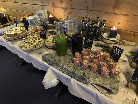 Dessertbüffet im Lapland Hotel Pallas
