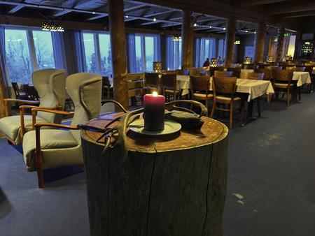 Restaurantbereich im Lapland Hotel Pallas