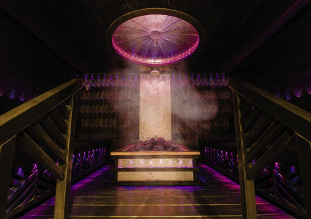 Genießen Sie die Sauna im Spa-Bereich des Hotels