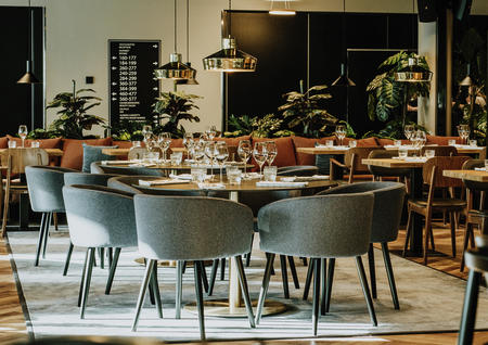 Einladendes Ambiente im Hotelrestaurant