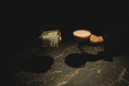 Cocktails im Restaurant