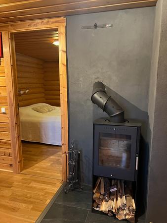 Kamin, Blockhaushälfte 