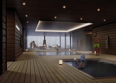 Entspannung pur im nördlichsten Outdoor-Spa der Welt