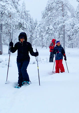 Auf leisen Sohlen durch den Schnee