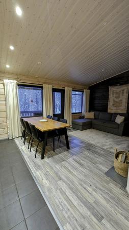 Wohnbereich, Ferienhaus mit zwei Schlafzimmern