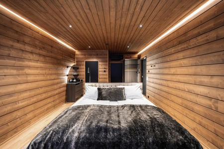 So schlafen Sie im Deluxe-Doppelzimmer