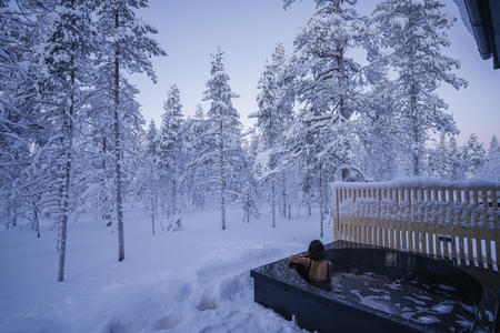 Outdoor-Jacuzzi, Deluxe-Suite