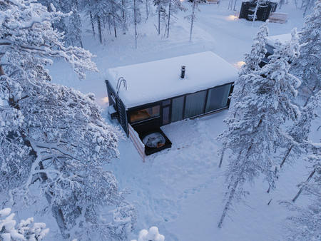 Deluxe-Suite von außen