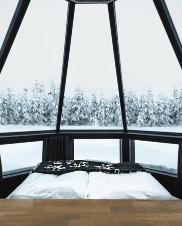 Ausblick aus der Aurora Suite 44m² 