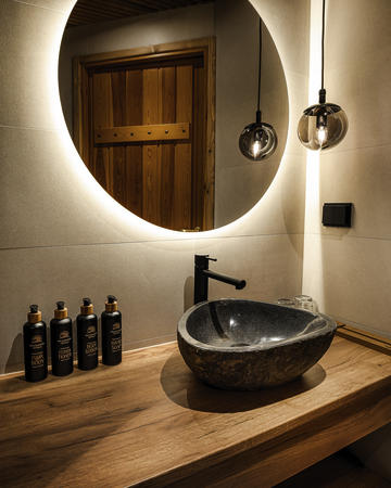 Modernes Bad, Doppelzimmer Superior